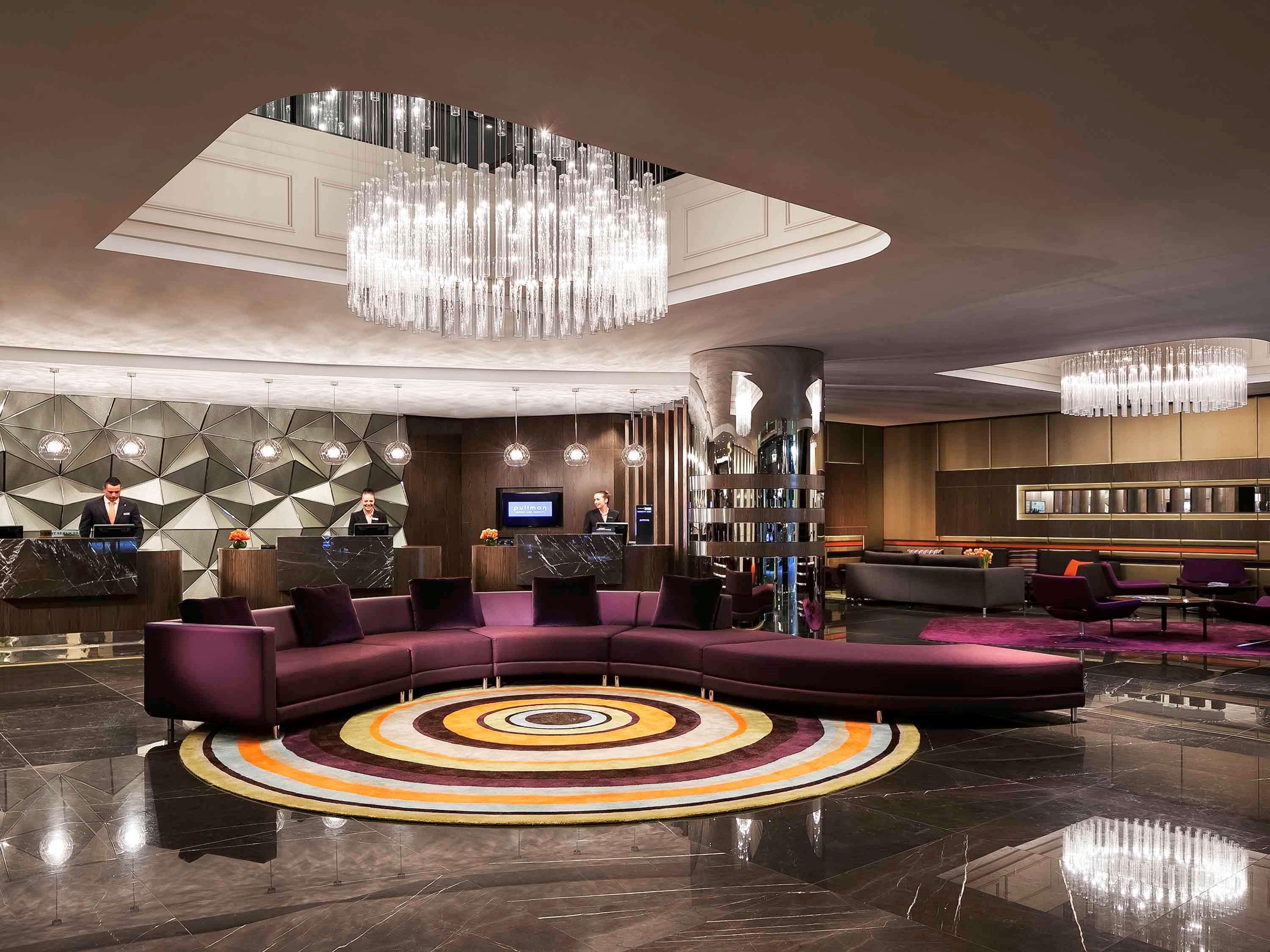 Hotel Pullman Sydney Hyde Park Exterior foto The lobby of the hotel